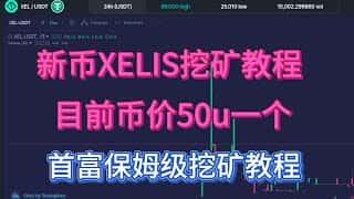 新币头矿XELIS挖矿全攻略:XEL显卡与CPU挖矿保姆级教程