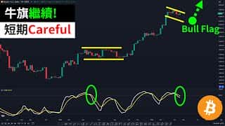 比特币风险警示:BTC牛旗需谨慎对待