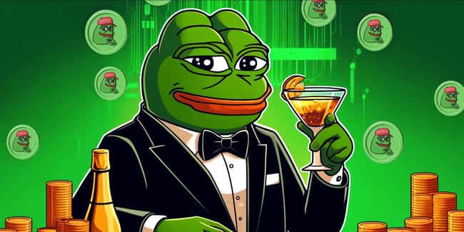 PEPE币势如虹,突破0.000016美元大关刷新纪录,市值逆袭Matic跻身第21大代币