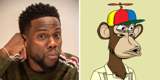 Kevin Hart 亏损出售无聊猿NFT,两年损失76%