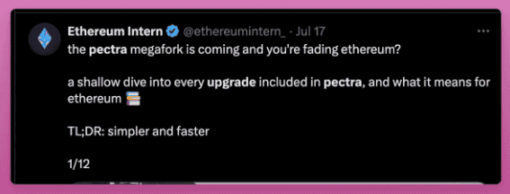 Pectra 升级：ETH 爆发新起点？ 