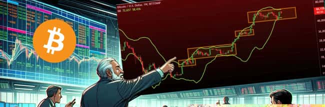 比特币逼近布林通道临界值,分析师预计一个月内将出现“爆炸性走势”。