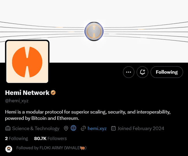 今日推荐｜币安领投，模块化二层网络 Hemi Network 成功融资 1500 万美元，详细解析与参与指南。