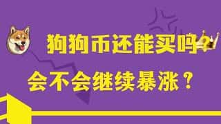 狗狗币：现在入场还来得及吗？