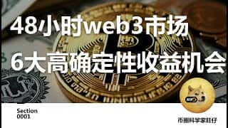 Web3 市场 48 小时内高确定性赚钱机会:巴比龙、Scroll、Sui USDc 年化 60%、套利 Launchpool