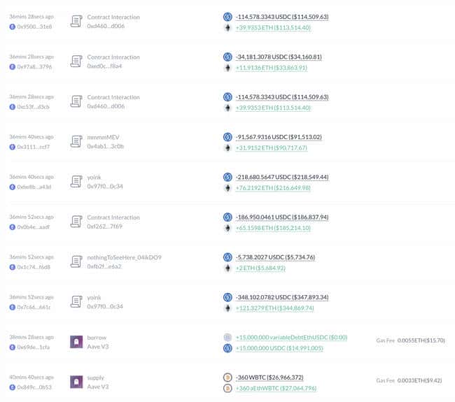 远古ETH巨鲸清仓，斩获802倍收益
