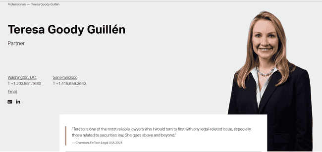 Teresa 或掌舵美 SEC，成为Crypto领域温和监管者？