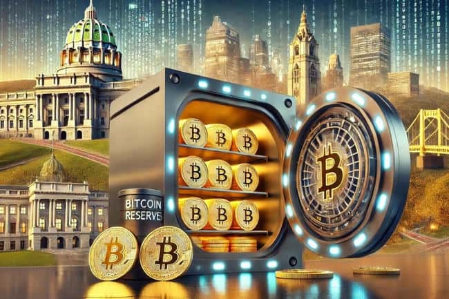 宾州拟推比特币战略储备法案，拟斥资数十亿囤积BTC