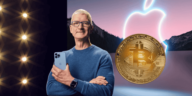库克透露:苹果CEO个人持仓比特币3年,对NFT感兴趣,但苹果短期不涉足加密货币