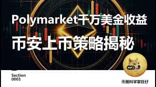 Polymarket百万美元收益：币安上币背后的策略