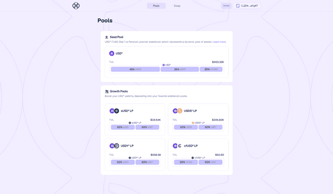 币安新项目Perena投资参与全攻略