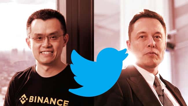 马斯克CZ世纪和解！感谢协助收购推特，CZ以Emoji欢乐回应