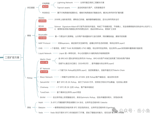 比特币生态系统全解析：资产发行、Layer2技术及应用层多元化发展概览