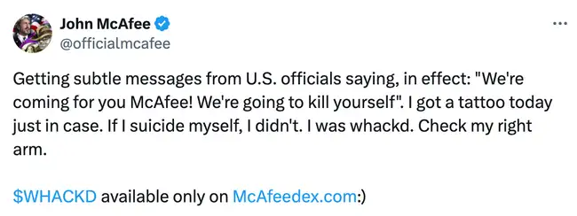 McAfee传奇人生：深入解析Ainti代币