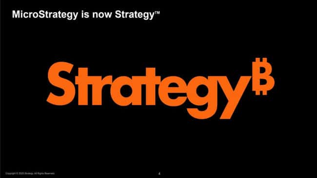 MicroStrategy品牌升级更名为Strategy，贝莱德增持股份达5%