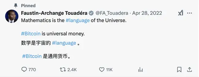 中非共和国总统力荐买币？真相揭秘！