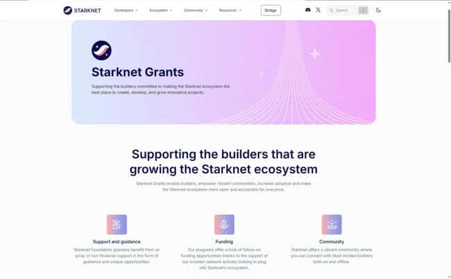 Starknet生态解析：STRK代币暴跌至0.22，开发者社区却持续繁荣