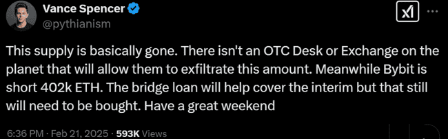 Bybit豪掷7亿美元购入ETH，为何ETH价格仍持续走低？