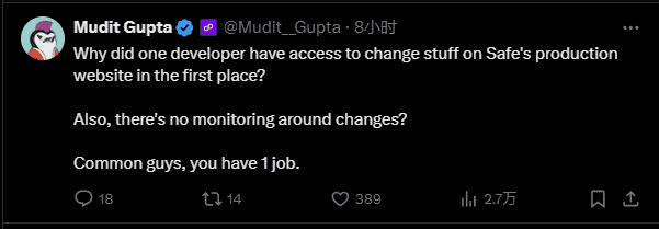 Bybit黑客案15亿美金损失揭秘：Safe为何首当其冲，代币激增30%应对债务？