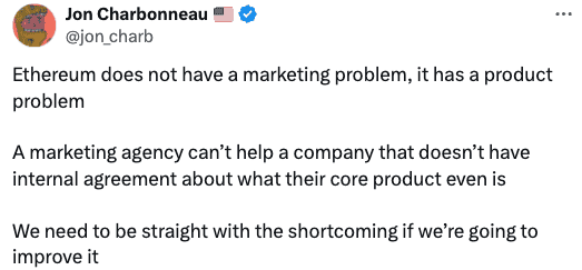 以太坊价格与基本面双重承压，未来走向十字路口