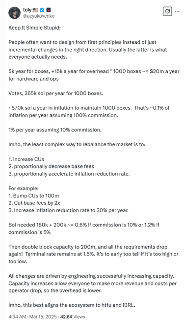 Solana SIMD-0228提案夭折：节点利益博弈加剧治理困境