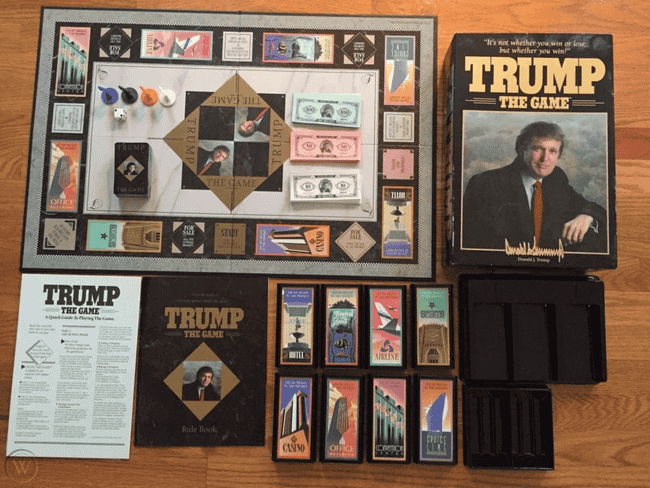 川普推大富翁链游版引轰动！回顾30年前，他曾发行游戏热卖80万套