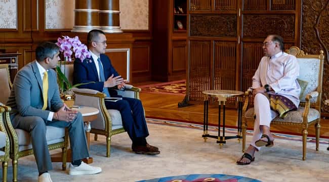 马来西亚首相安华与币安创始人CZ会晤，共商国家数字资产产业发展大计