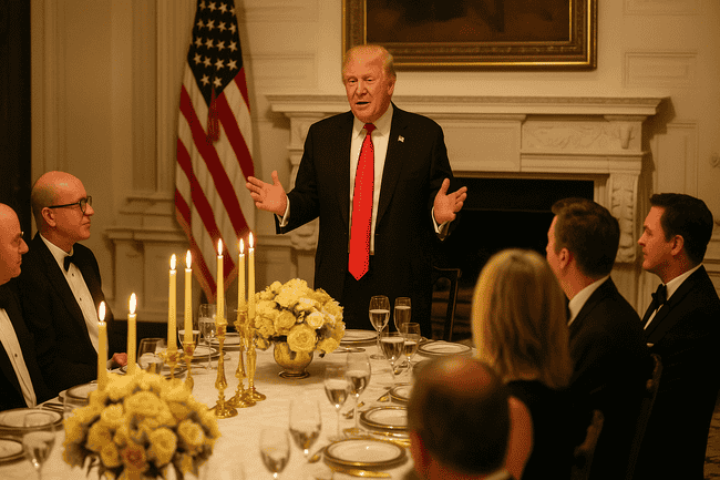 川普发布trump迷因币晚宴邀请，前220名持有人获邀，代币价格飙升60%！