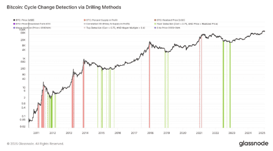 揭秘链上神器：Glassnode逃顶探底神器，瑕疵何在？