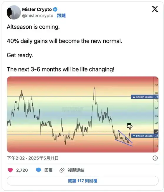 以太坊领航，山寨币春天卷土重来？分析师深度解读！