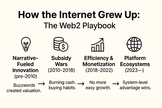Web3：从烧钱狂欢到构建产业新生态的蜕变之旅