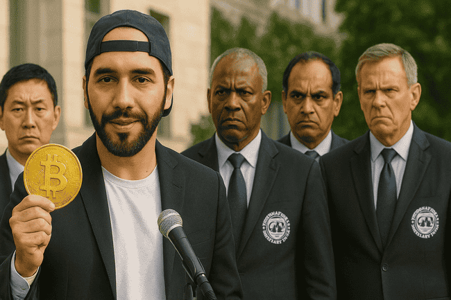 IMF向萨尔瓦多亮红灯：比特币行动触碰援助红线，禁止增持BTC！