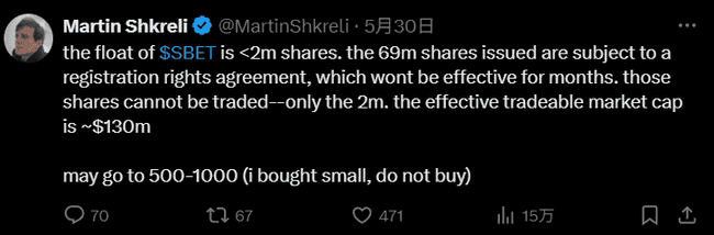 从彩票公司到加密巨鲸：SharpLink一周狂飙20倍后闪崩的资本迷局