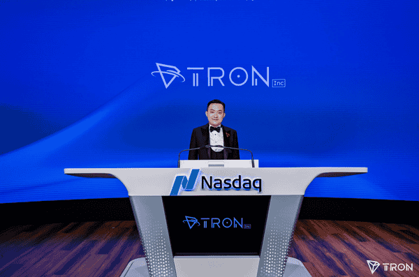 孙宇晨亲自敲钟！TRON更名，TRX储备策略引爆加密新纪元