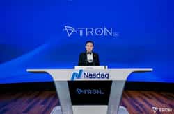 孙宇晨亲自敲钟！TRON更名，TRX储备策略引爆加密新纪元