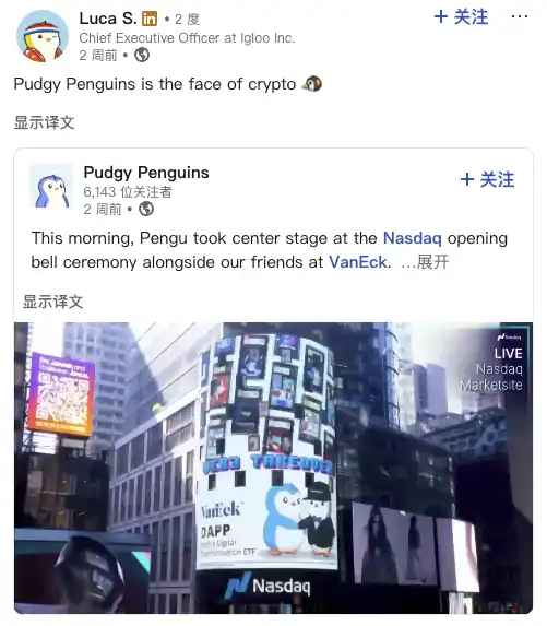 小企鹅$PENGU暴涨，它会是金融界新霸主吗？