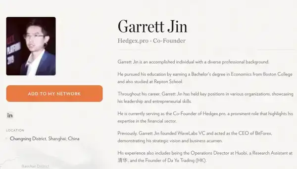 **揭秘加密史上最大爆仓日操盘手Garrett Jin的真实身份！**