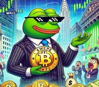 佩佩币PEPE崩盘后触底反弹,第三波行情或带来500%惊人回报?