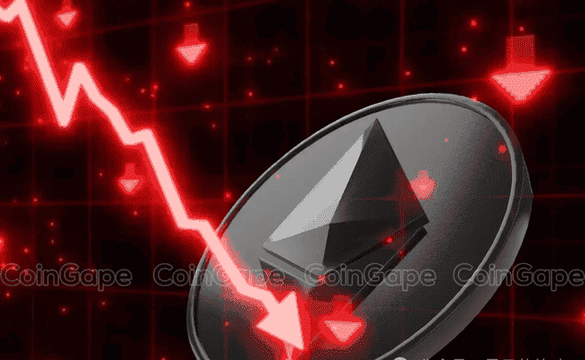 以太币价失守！未来或迎暴跌，跌幅或达75%！