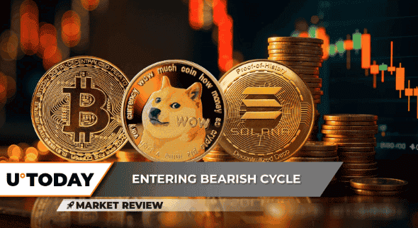 BTC触及关键支撑位,DOGE价格突破在即,SOL秘密看涨模式浮现?