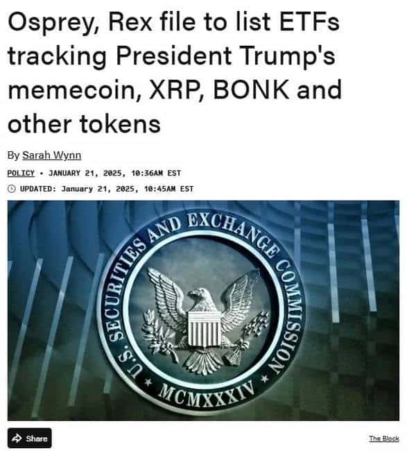 BONK ETF能否重塑Meme币市场格局？资本与监管的激烈博弈拉开序幕