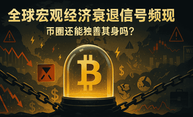 全球经济衰退预警频出，数字货币市场能否独自抵御冲击？