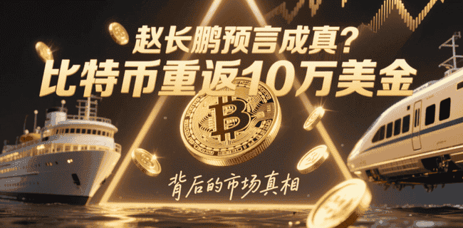 赵长鹏预言应验？中美和解助力比特币冲破10万美金大关！