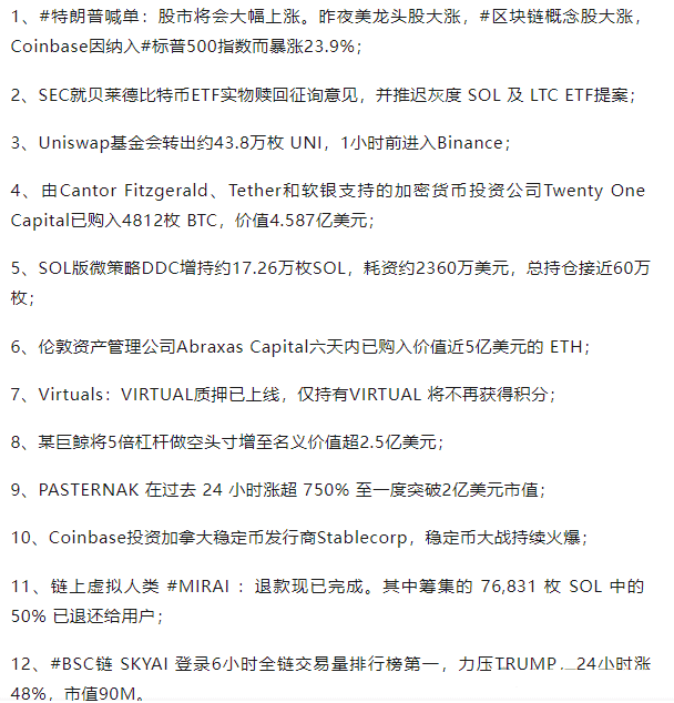 5.14加密货币风云：比特币冲10.5万遇阻，以太坊2700待发，川普再掀波澜？