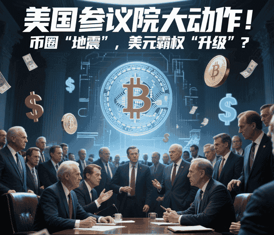 GENIUS法案震撼通过！66:32票决开启美元稳定币霸权新时代