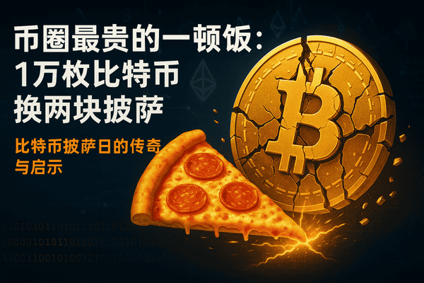 1万枚比特币换两块披萨：史上最贵一顿饭背后的荒诞真相