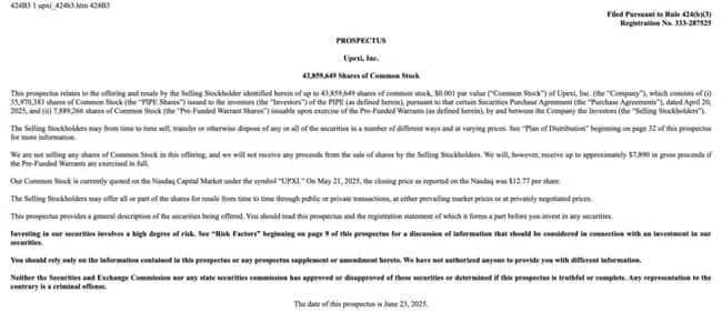 Upexi暴跌60%！“上市囤币”竟是新型“割韭菜”骗局？