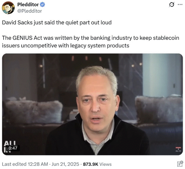 Arthur Hayes：稳定币押错宝？他喊你做多比特币和摩根大通！